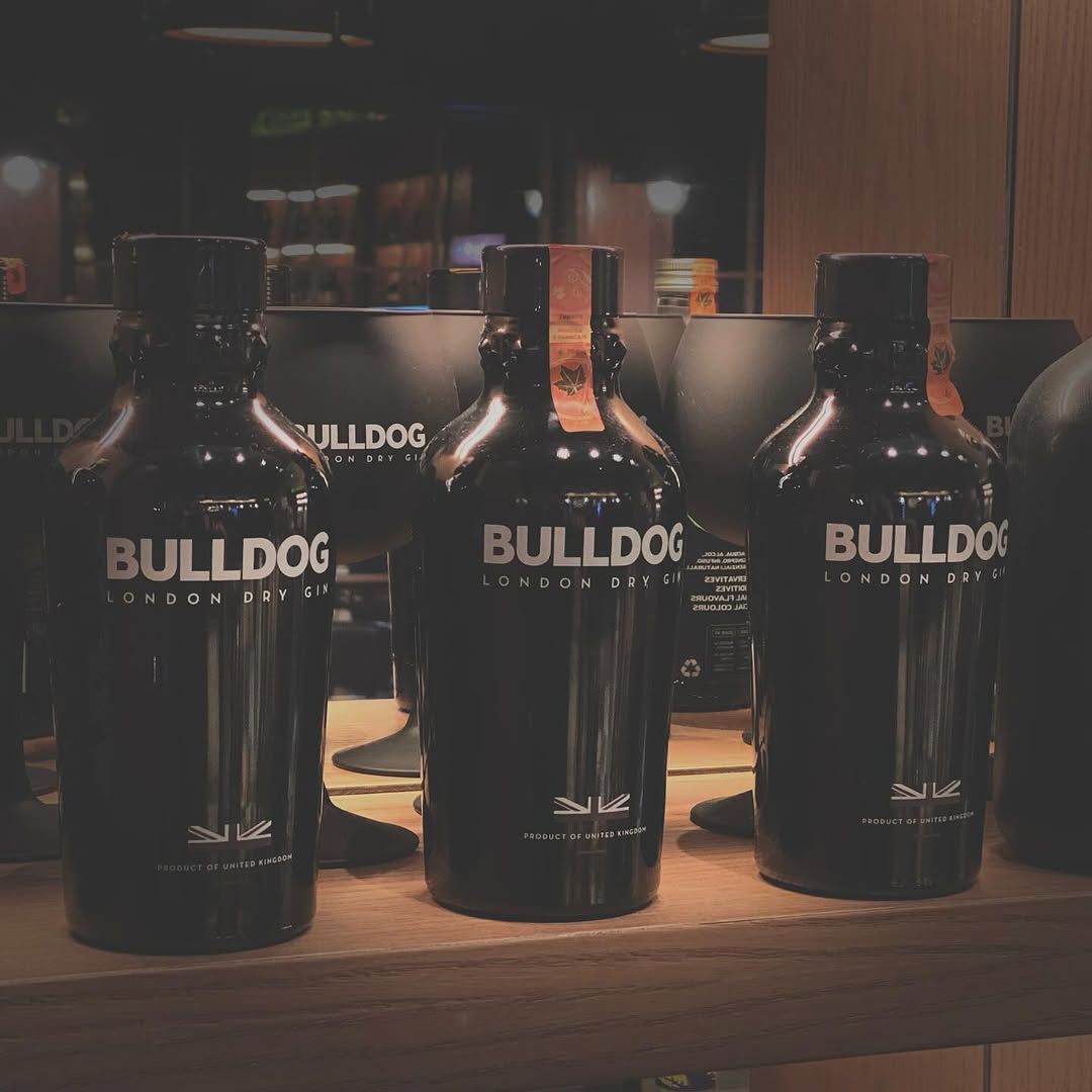 The bar at Distillery Gastropub